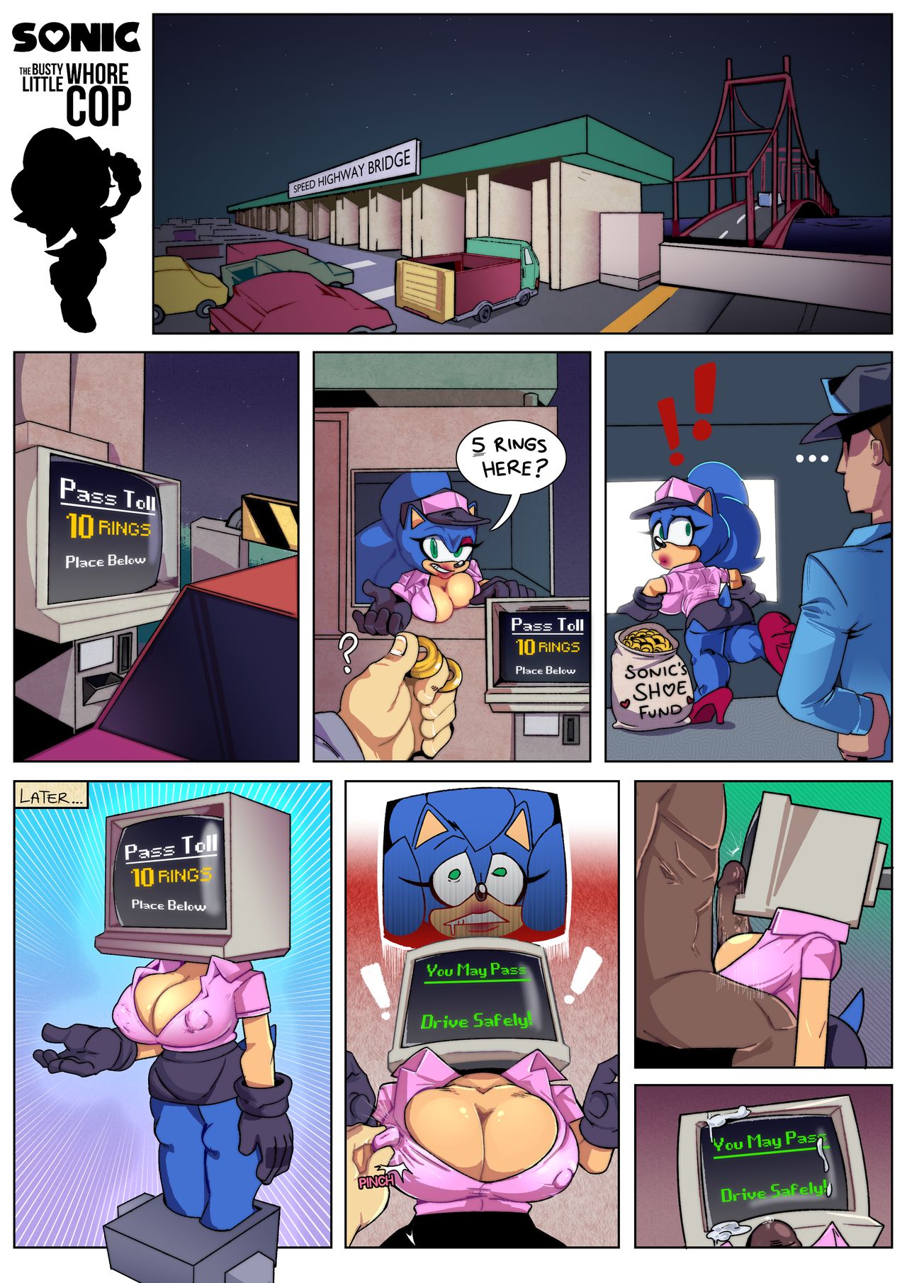 Sonic The Whore Cop Miss Phase 19