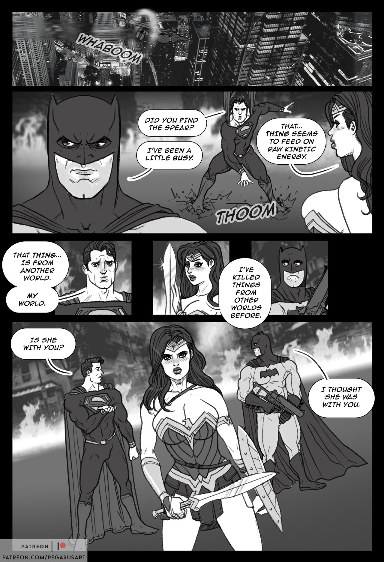 Wonder Woman Vs Doomsday Pegasus 04