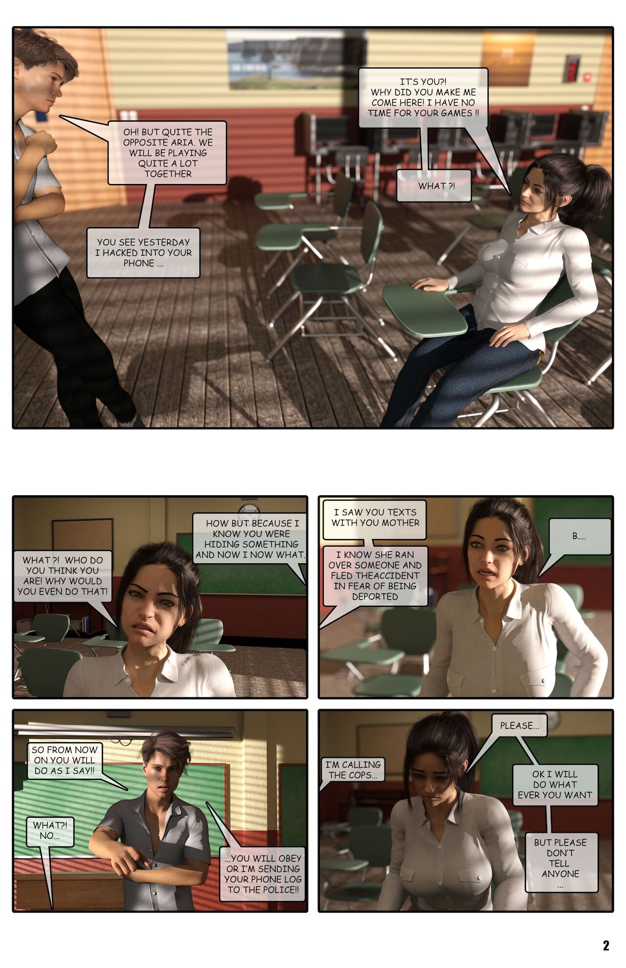 The Public Training Of Aria 1 Ero3dlight 04