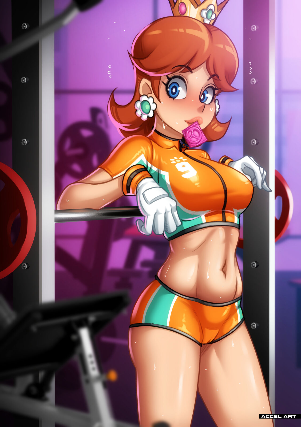Waifu Cast Princess Daisy Accel Art 02