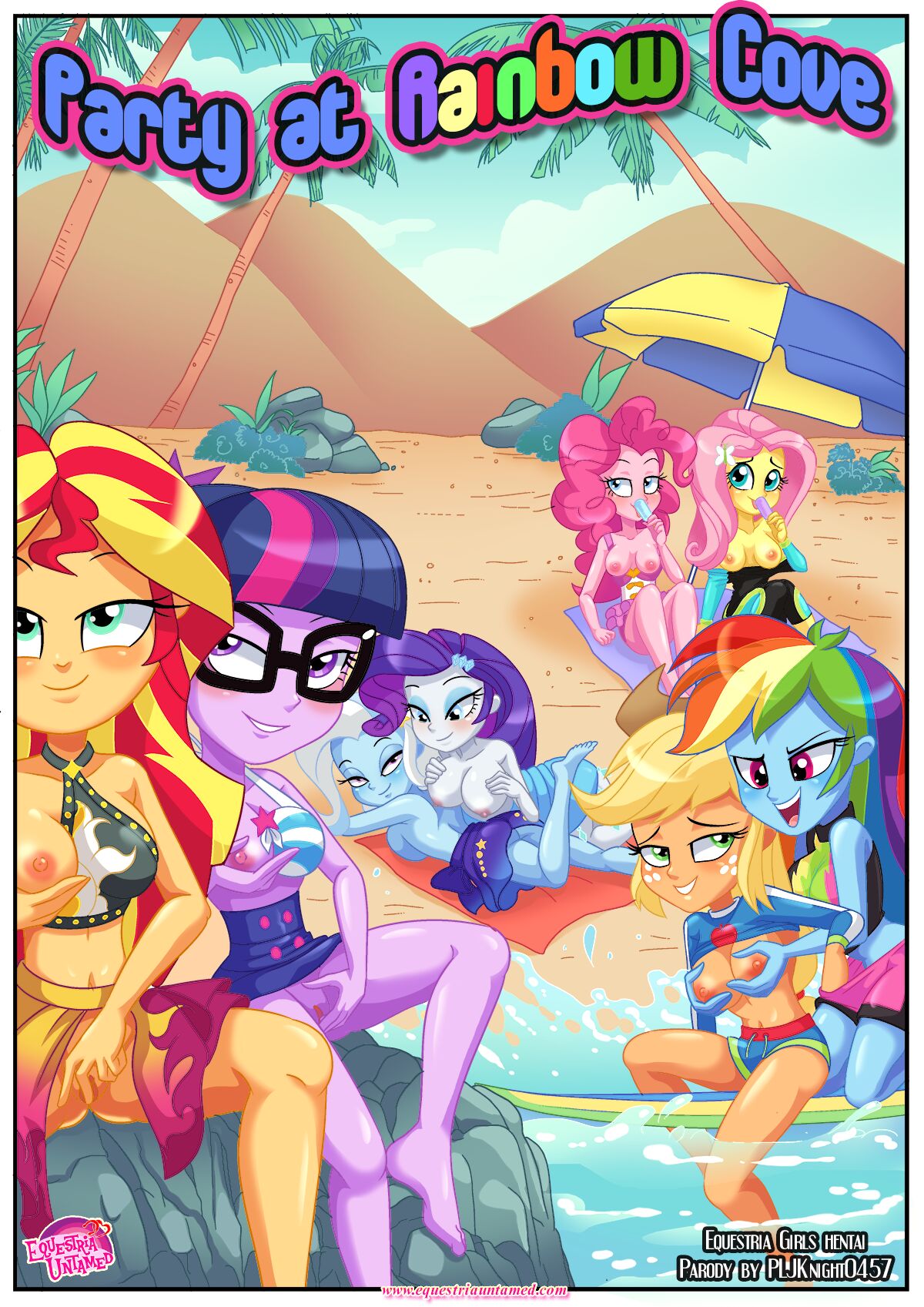 Party At Rainbow Cove Palcomix 01