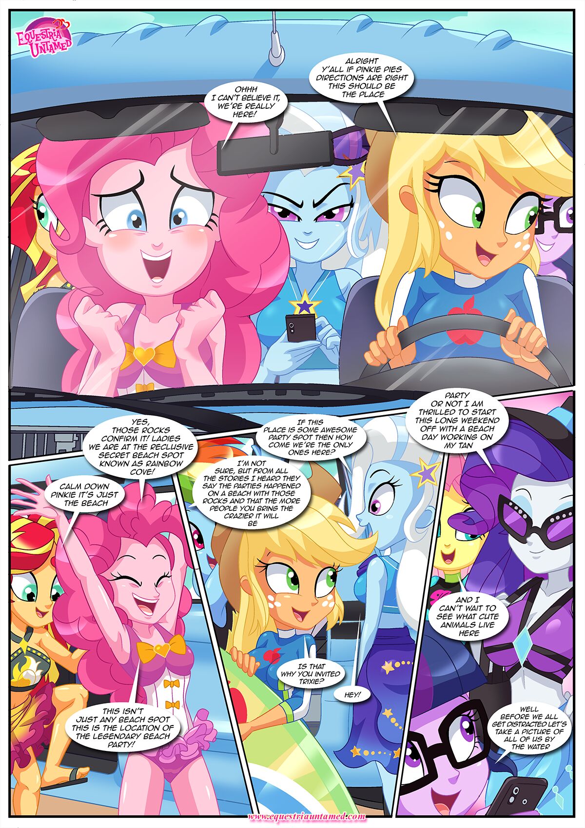 Party At Rainbow Cove Palcomix 02