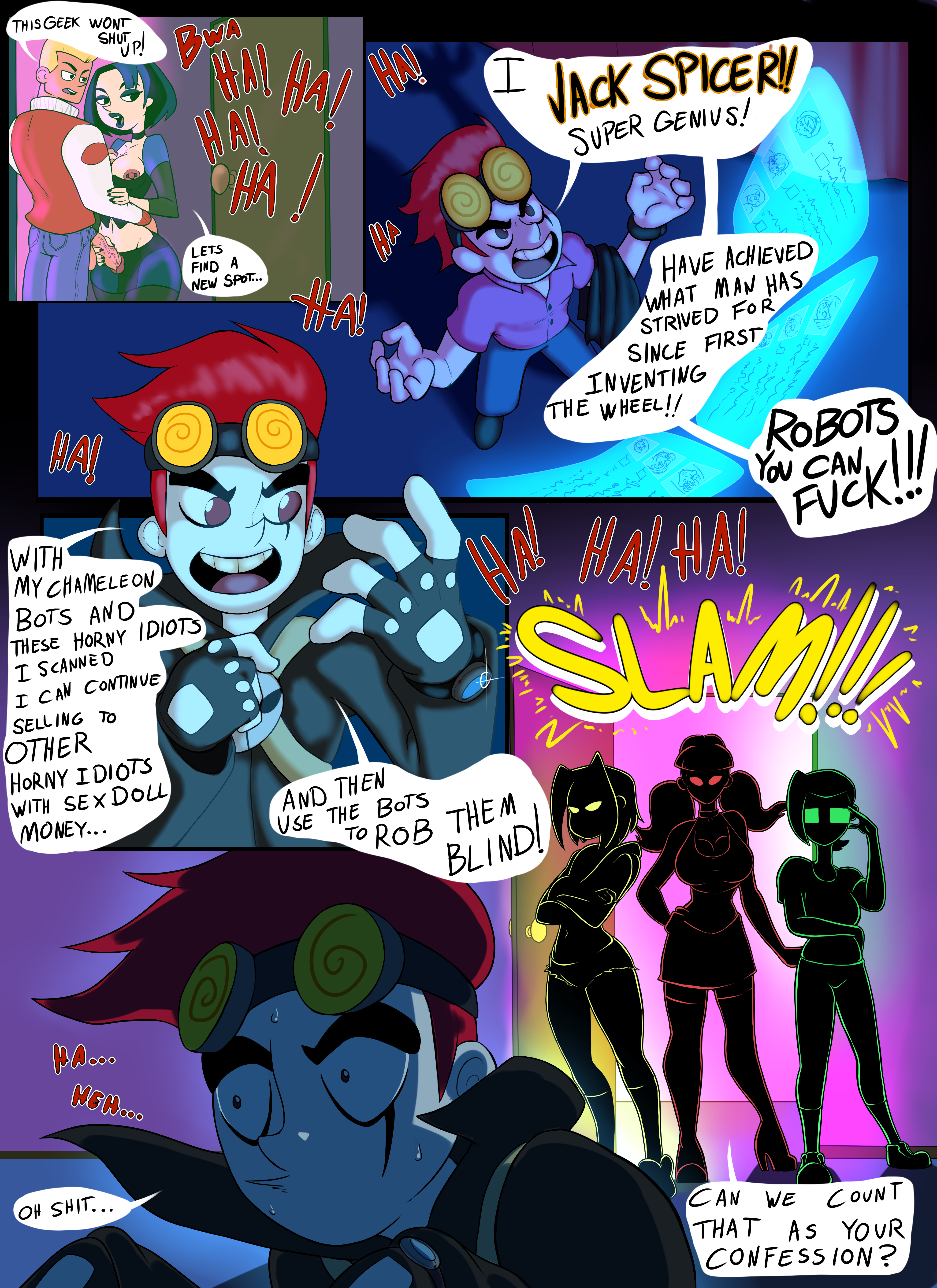 Slashysmiley – Cartoon College Party 13