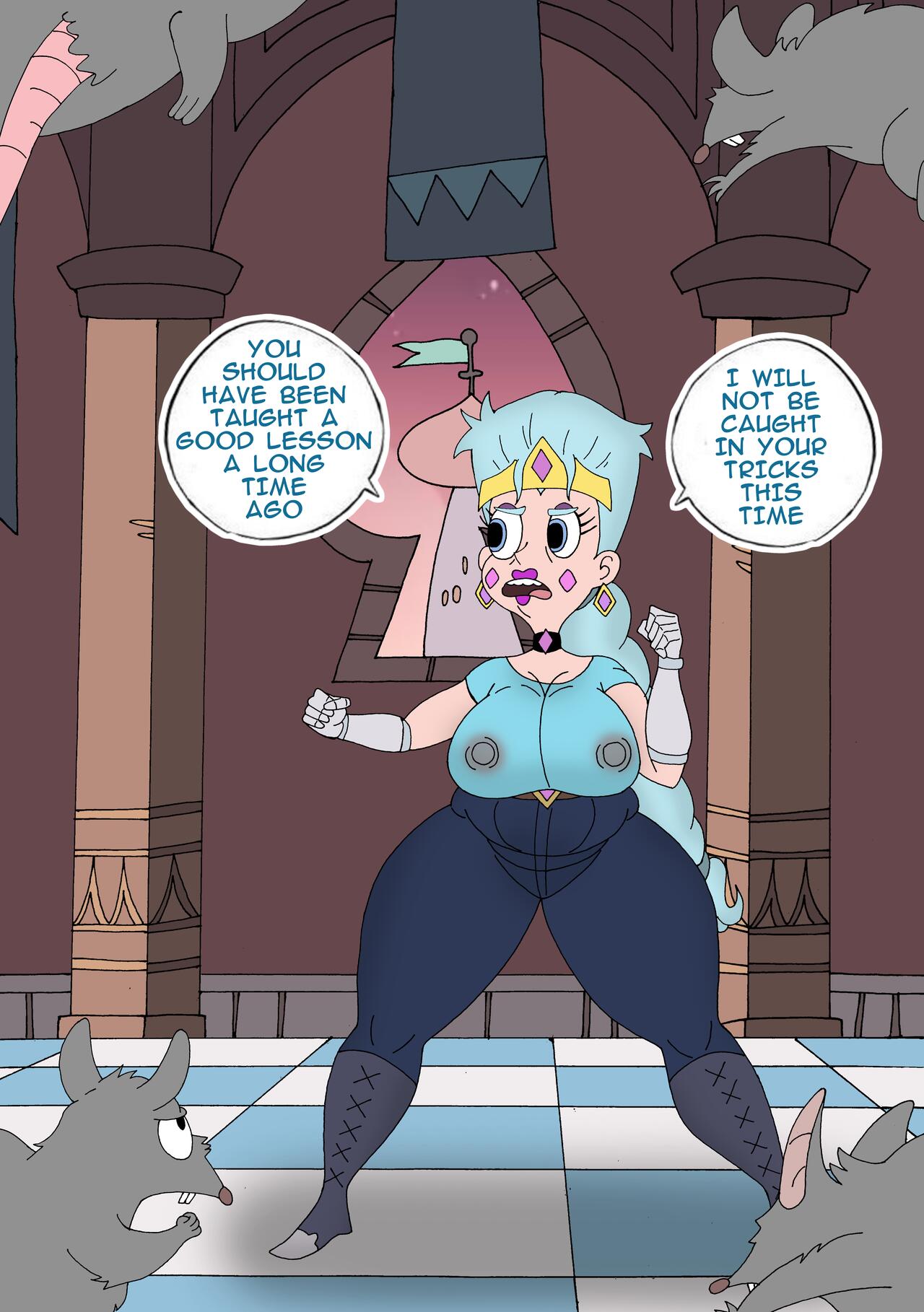 Queen Moon Vs. The Forces Of Evil Kanashimi 03