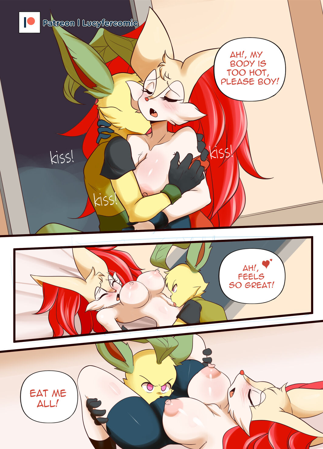 Bray X Kaito Lucyfer Comic 09