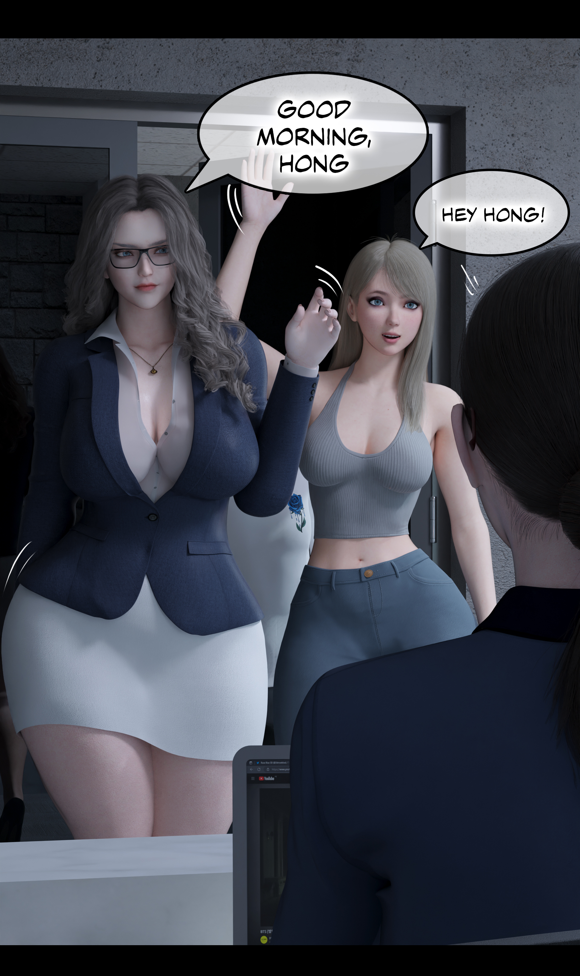 My Neighbors Widow 2 Roseblue3d 70
