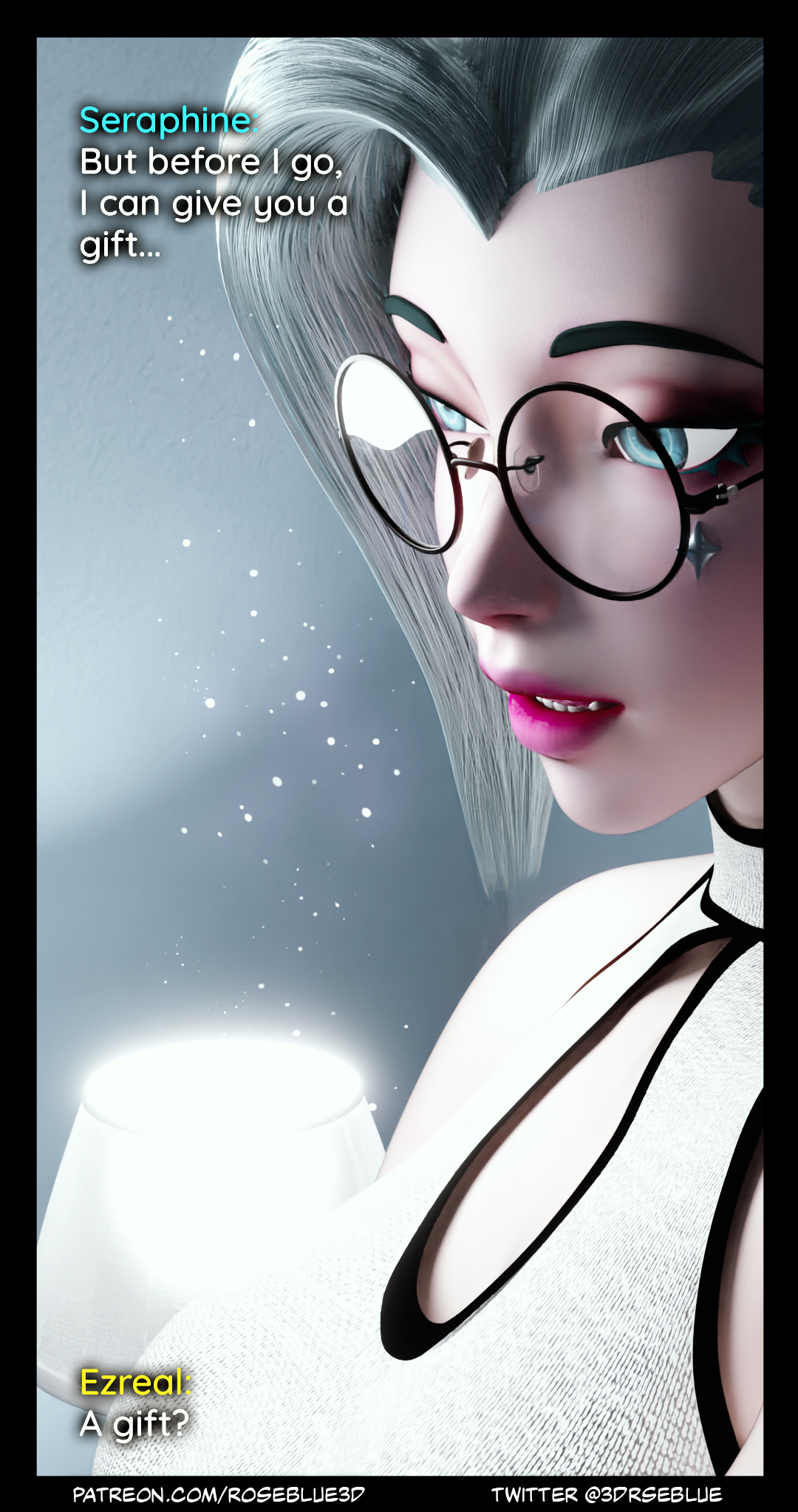Seraphine Forbbiden Love Roseblue3d 13