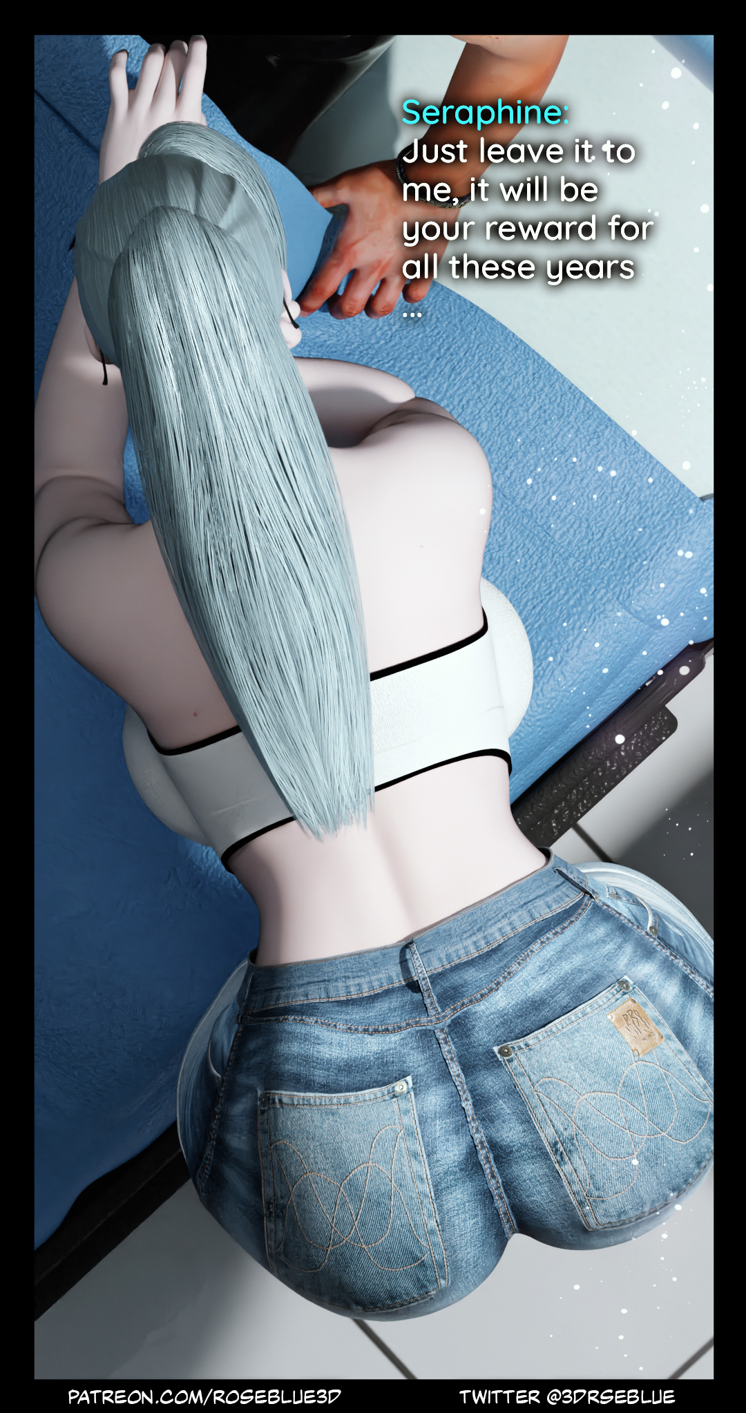 Seraphine Forbbiden Love Roseblue3d 15