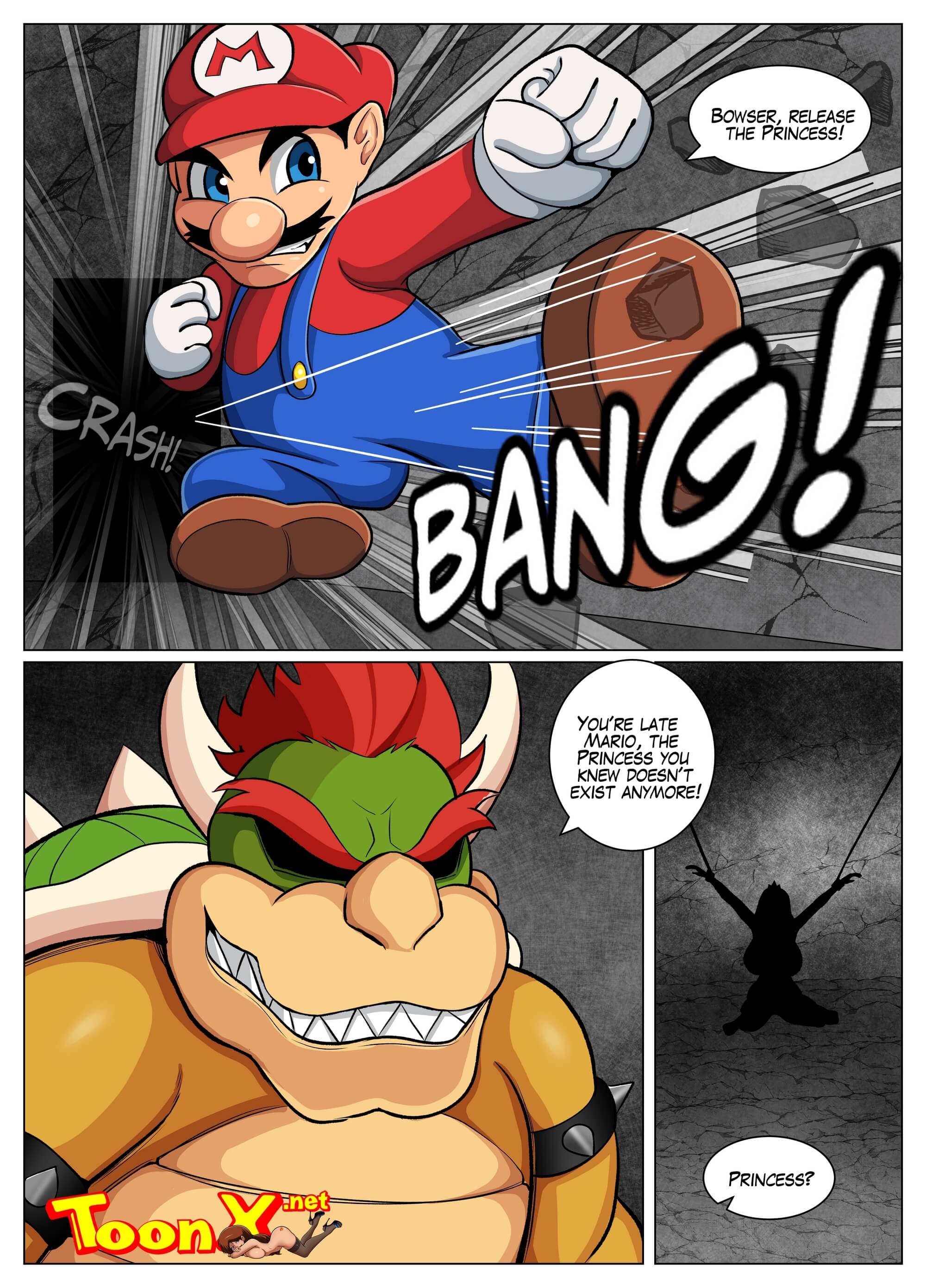 Rescuing Princess Peach Hentai Taisukiarts 10