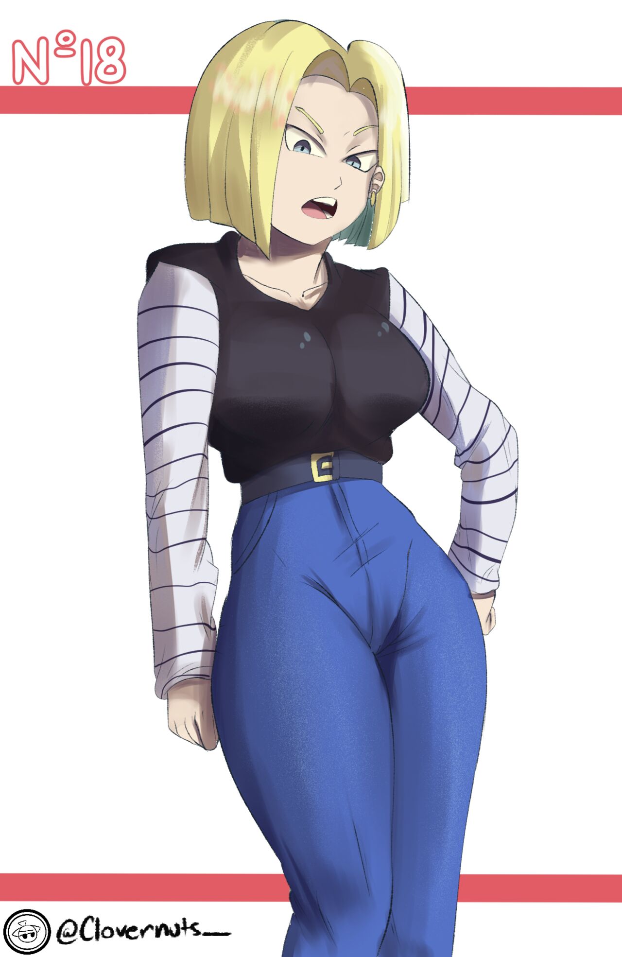 Android 18 Mini Comic Clovernuts 1