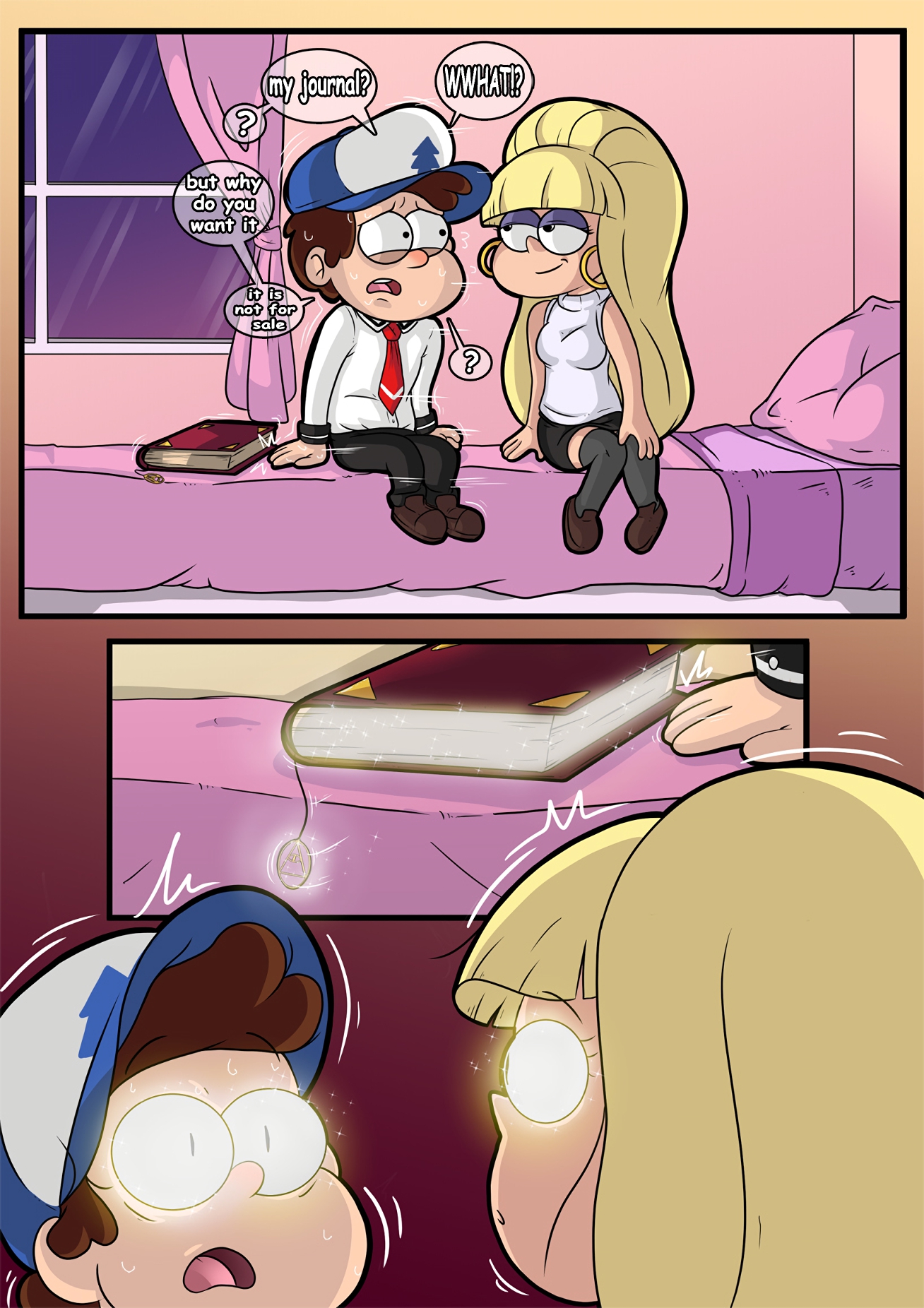 Gravity Falls And Bible Black Indecente Creatividad 06