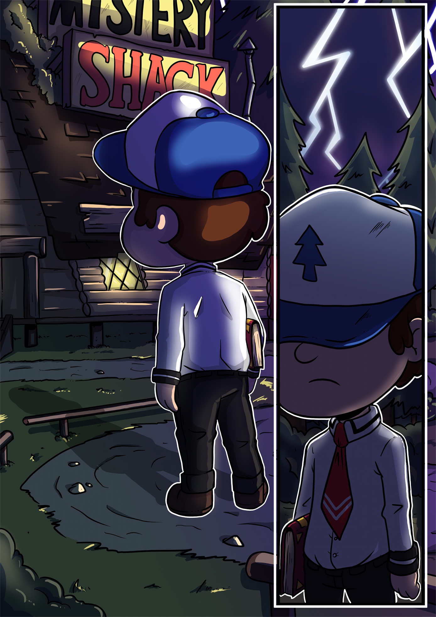 Gravity Falls And Bible Black Indecente Creatividad 17