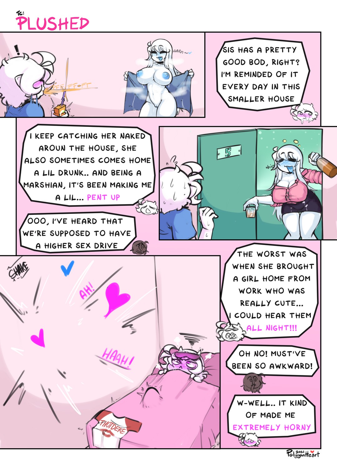 Tc Plushed Polygonheart Porn Comic 04