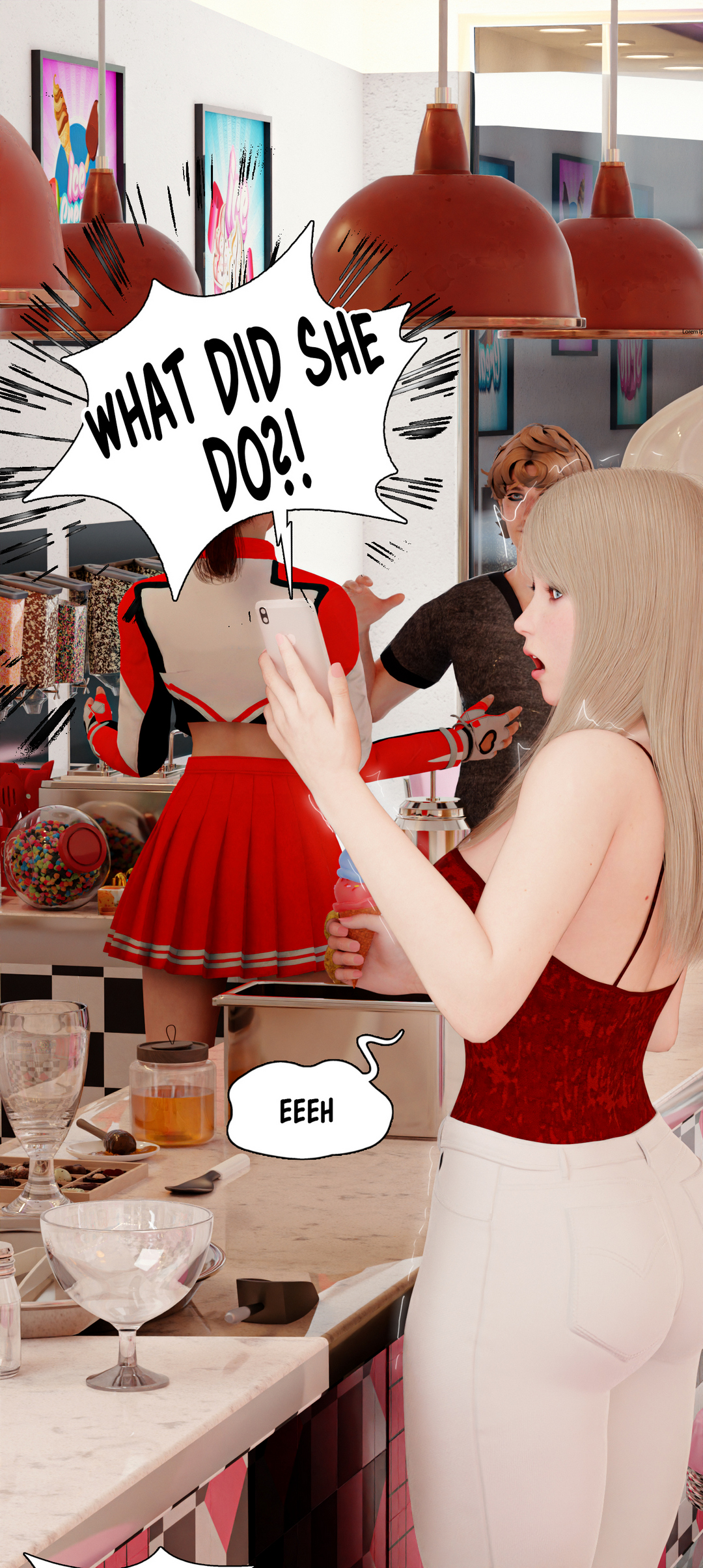 My Neighbors Widow 6 Roseblue3d 05