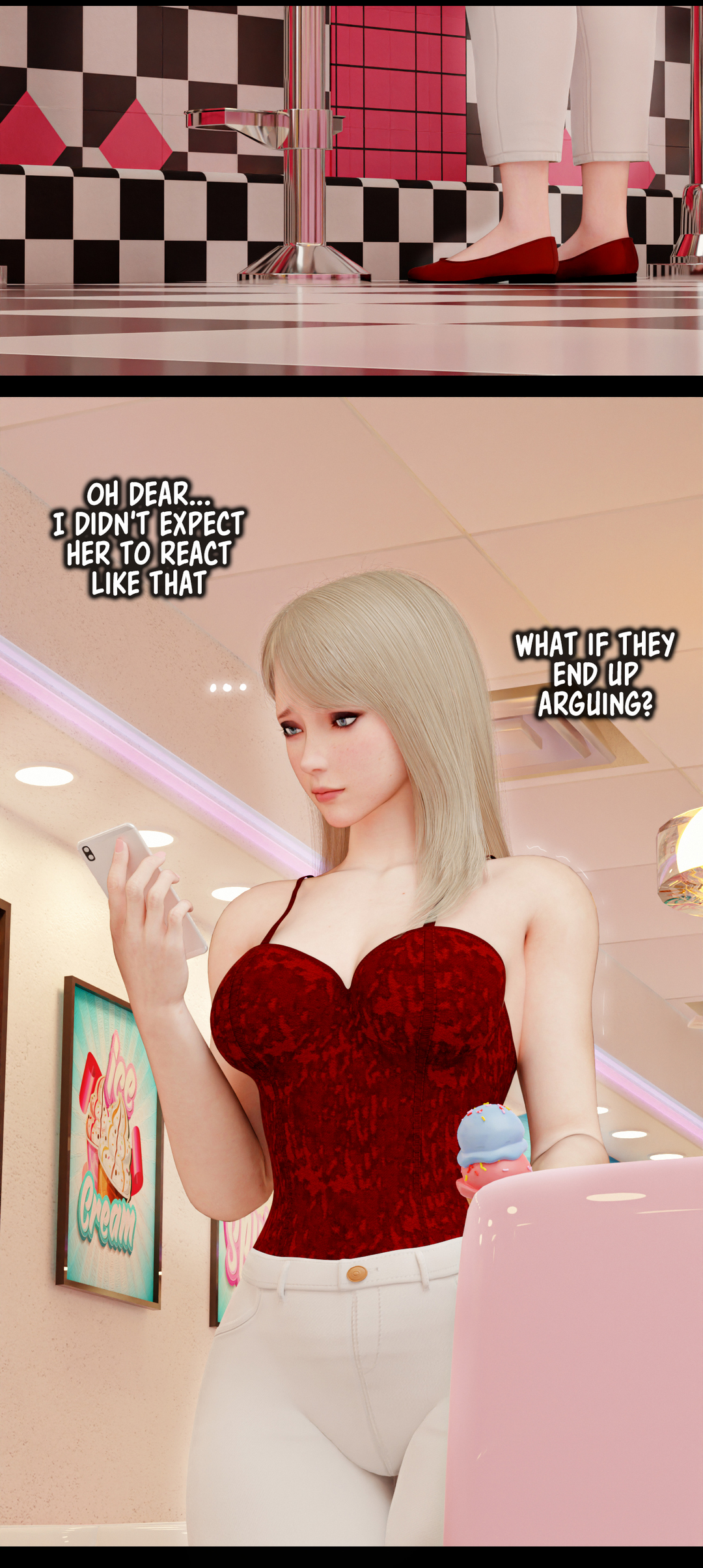 My Neighbors Widow 6 Roseblue3d 07