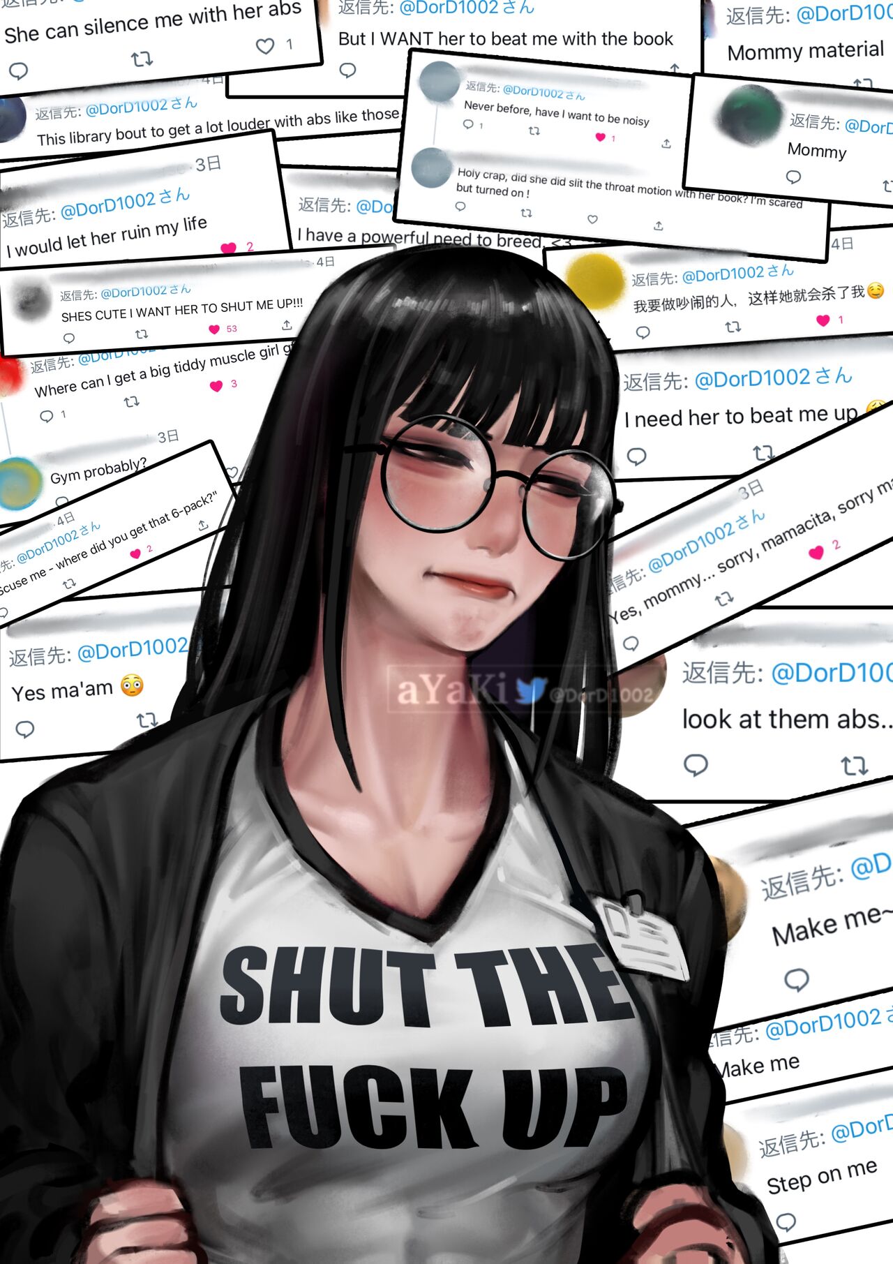 Sylense. Goth Librarian Ayaki 02