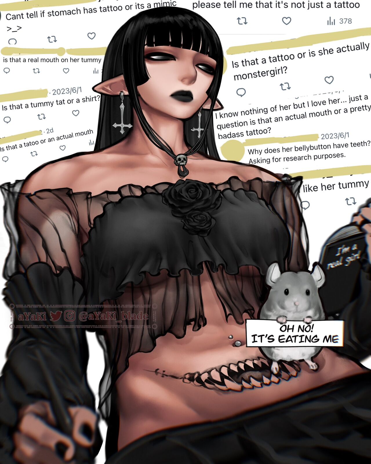 Sylense. Goth Librarian Ayaki 10