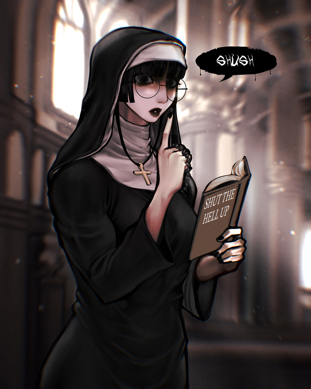 Sylense. Goth Librarian Ayaki 13