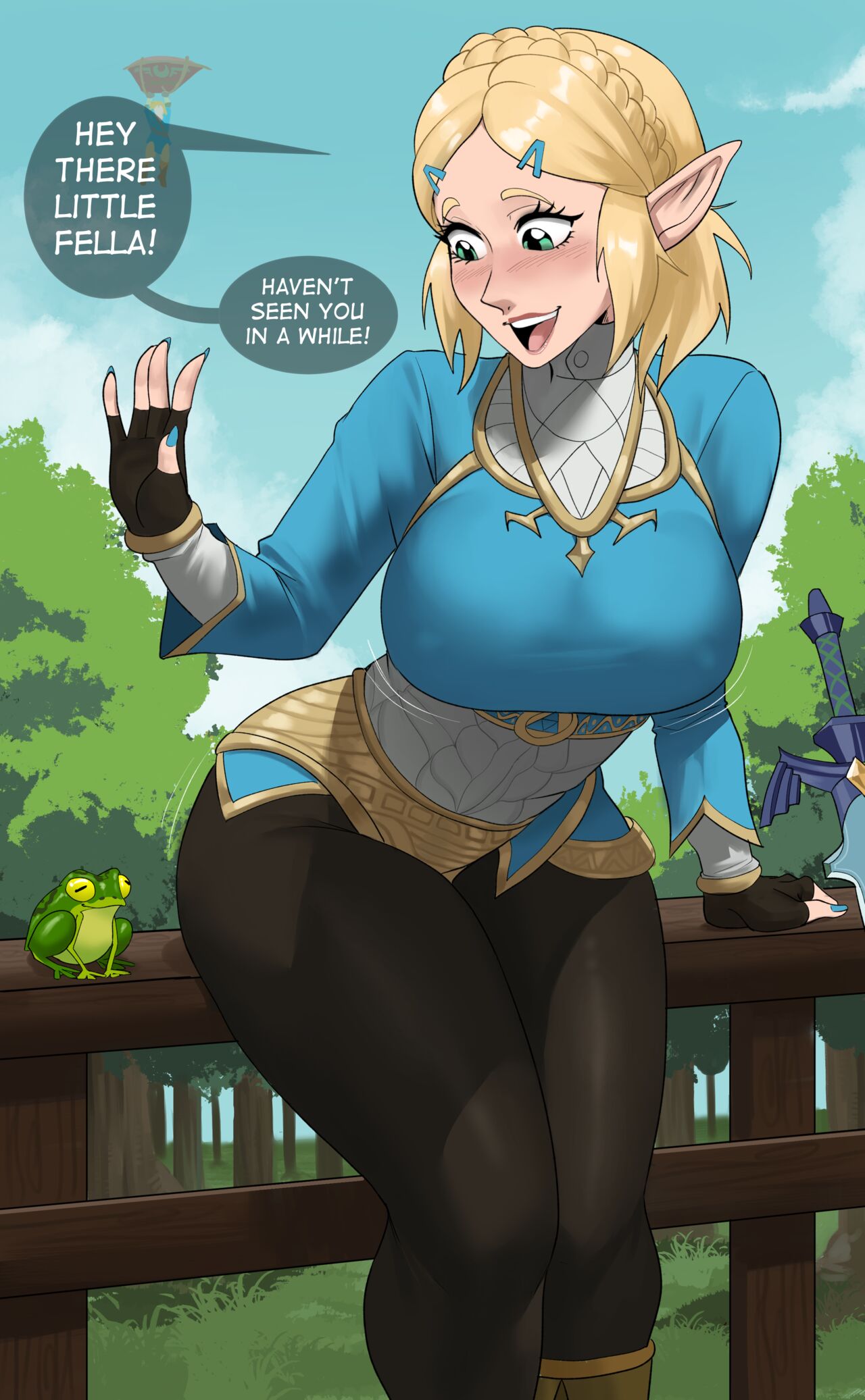 Zelda And Purah Echo Saber 29